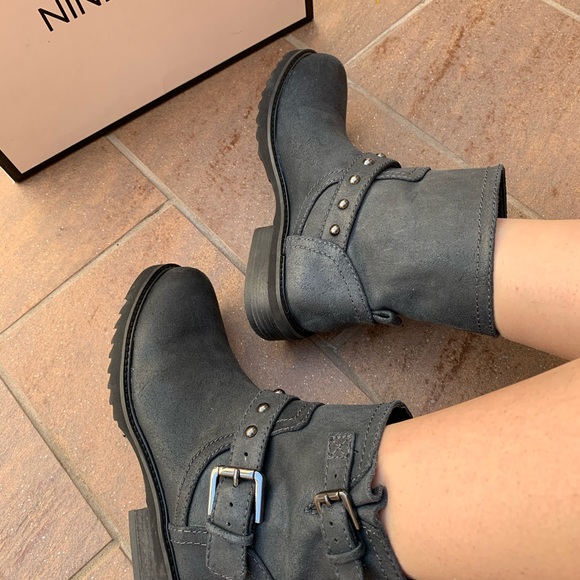 Pristine - Nine West Moto Boots - Picture 2 of 9